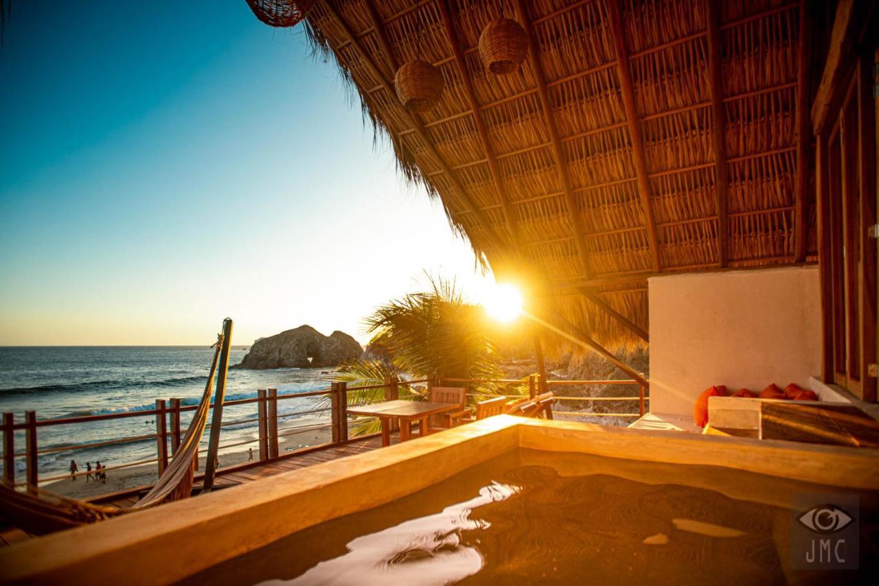Hotel Nude Zipolite & Beach Club Kültér fotó